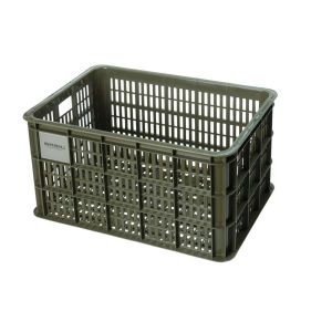 Basil Crate L Fahrradkasten (40 Liter | mossgrün)