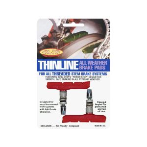 KOOL STOP V-Brake Thinline brake shoe (T2 | red)