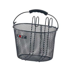 Point Bicycle basket for handlebars children (black)