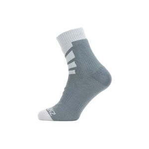 SealSkinz Warm Weather Ankle cycling socks (grey | waterproof)