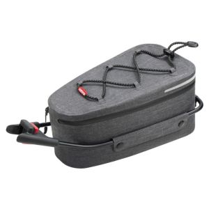 KLICKfix Contour Waterproof SA saddle bag (grey | 4 litres | including Contour adapter)