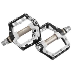 Xpedo FaceOff 18 bicycle pedals (9/16" | black / silver)