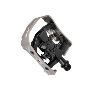 Xpedo Milo Clipless bicycle pedals (9/16" | black / silver)