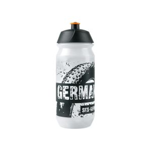 SKS Small plastic water bottle (500 ml | transparent with SKS tyre motif)