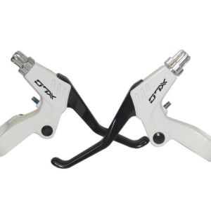 XLC BL-V01 brake lever set (Rapidfire | black / white)