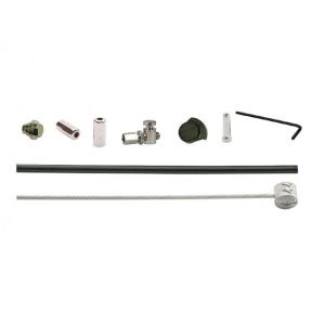 XLC Brake cable kit for roller brakes (170/235cm | 1 nipple | black)