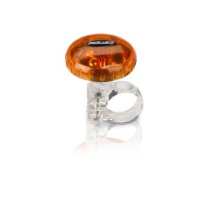 XLC DD-M12 bicycle bell (ø36mm | orange transparent)