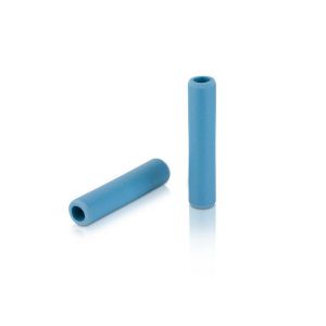 XLC GR-S31 Bicycle Grips (130mm | cyan | silicone)