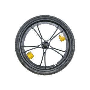 Burley 20" plastic push button wheel (including axle | tyres and reflectors Bee)