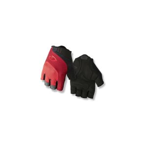 Giro Bravo Gel cycling gloves (red)