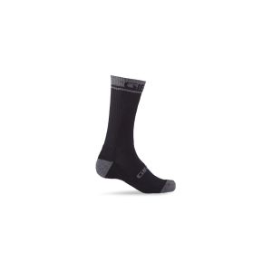 Giro Merino Wool cycling socks (black / dark grey)