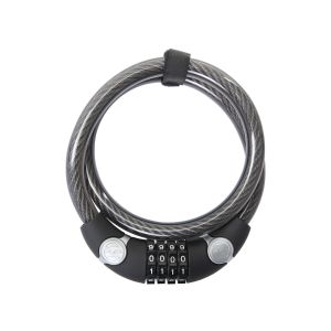 Contec EcoLoc combination cable lock (85cmx15mm | black / grey)