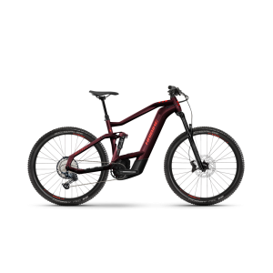 Haibike AllTrail 8 Fully MTB e-bike (27.5" | 625Wh | wine red / neon red)