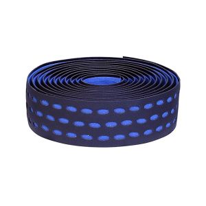 Velox Bi-colour handlebar tape (black / blue)
