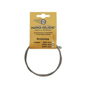 Niro-Glide Brake inner cable with roller nipples (2050mm)