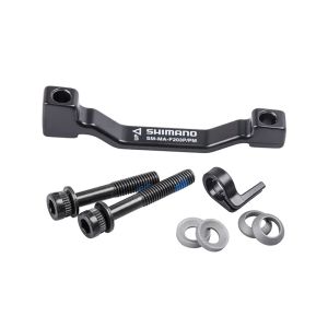Shimano Adapter from PM brake caliper to PM fork/frame with 180mm/203mm brake disc