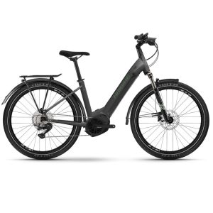 Haibike Trekking 7 Low e-bike (27.5" | 630Wh | anthracite olive)