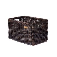 Basil Noir L bicycle basket (black)