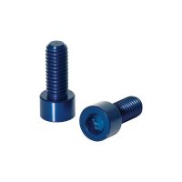 XLC Screws for water bottle cage (set of 2 | blue)