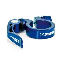 XLC PC-L04 seat clamp (ø31.6mm | with quick release | blue)
